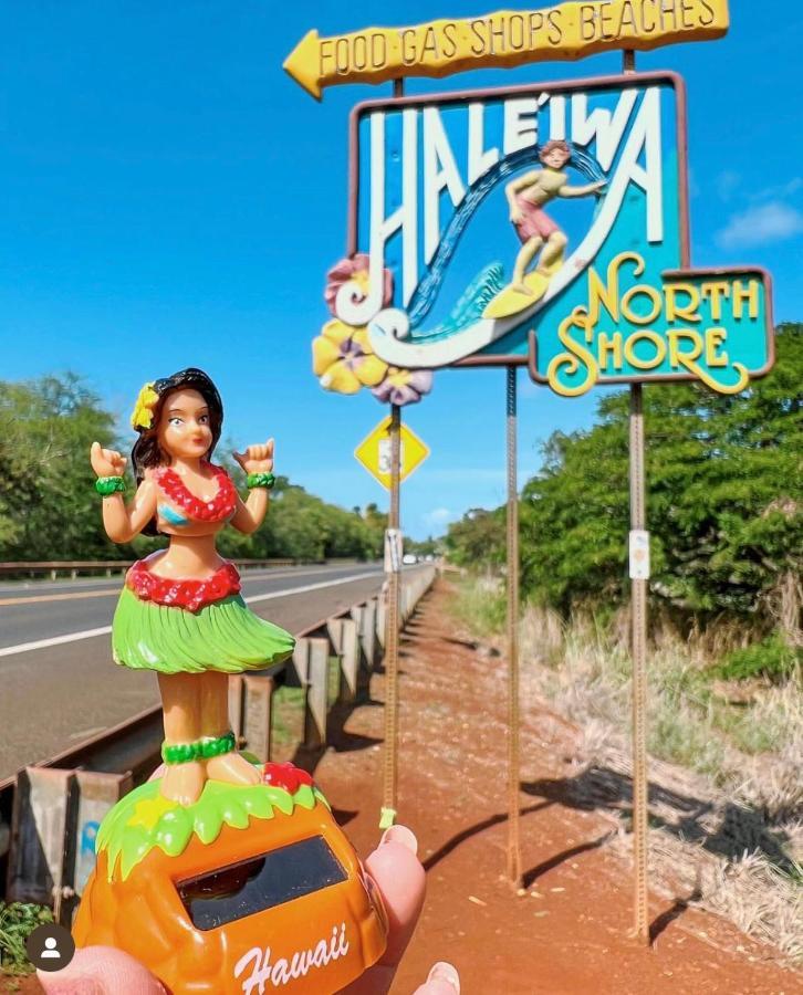 Cute Off Grid Glampsite With Wifi- 5 Min From Haleiwa Town Exterior foto